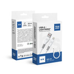 BLUE STAR kabel USB A do Lightning 2A 12W DC99I 1 m biały