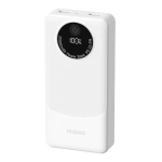Powerbank Dudao K12Pro 22,5W PD 20000mAh USB-A, USB-C - biały