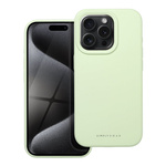 Futerał Roar Cloud-Skin - do iPhone 15 Pro Jasnozielony