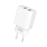 XO ŁAD SIEC CE02C 2xUSB 2,1A BIAŁA