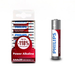 BATERIA PHILIPS AAA LR03 20SZT BATERIE POWER ALKALINE LR03P20T/10