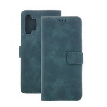 Etui Smart Velvet do iPhone 16e ciemnozielone