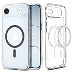 SPIGEN futerał ULTRA HYBRID MAG kompatybilny z MagSafe do IPHONE 17 Air clear graphite