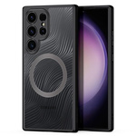 DUX DUCIS Aimo Mag - pancerne etui kompatybilne z MagSafe do Samsung Galaxy S24 Ultra czarne