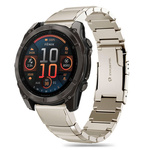 TECH-PROTECT STEELBAND GARMIN FENIX 5X / 5X PLUS / 6X / 6X PRO / 7X / 8 (51 MM) TITANIUM