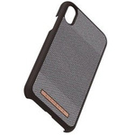 Nordic Elements Saeson Idun - Materiałowe etui iPhone XR (Dark Brown Pattern 1)