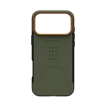 Etui UAG Civilian MagSafe na iPhone 17 Pro Max - oliwkowo-pomarańczowe