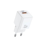 Ładowarka sieciowa REMAX BATT SERIES PD QC 33W RP-U26 1xUSB + 1xUSB-C WHITE