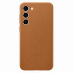 Samsung Leather Cover etui Samsung Galaxy S23+ pokrowiec z naturalnej skóry camel (EF-VS916LAEGWW)