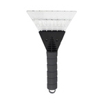 Skrobaczka do odśnieżania auta szara