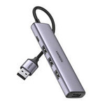 Ugreen rozdzielacz HUB USB - 4x USB 3.0 szary (CM473 20805)