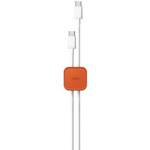UNIQ Pod samoprzylepny organizer do kabli zestaw 8szt pomarańczowy/sienna orange