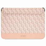 Etui Guess GCube Stripes na laptopa 14" - różowe