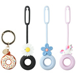 Etui 4smarts Set Omega silikonowe 4 szt. do AirTag wielokolorowe