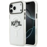 Etui Karl Lagerfeld IML Choupette Sketch Logo MagSafe na iPhone 17 Pro Max - przezroczyste