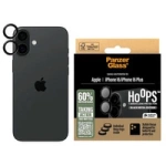 Szkło hartowane PanzerGlass Hoops Black Lens Protector na aparat do iPhone 16 / 16 Plus