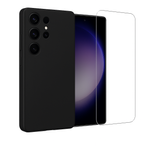 Etui do Samsung S25 Ultra czarne + Szkło