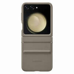 Etui z ekoskóry do Samsung Galaxy Z Flip 5 - brązowe