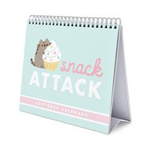 Pusheen - Kalendarz biurkowy z kolekcji Foodie 2021 r