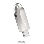 HOCO pendrive USB A + USB C UD8 128GB USB3.0