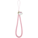 Zawieszka na telefon Hello Kitty Nylon Cord Kitty Head - różowa