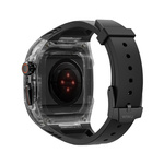 WiWU - Pasek do smartwatcha Wi-WB014 2w1 Armor Watch Band 49mm - czarny