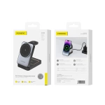 FONENG ładowarka bezprzewodowa 3w1 CP126 15W Czarny