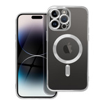 Futerał Electro Mag Cover kompatybilny z MagSafe do IPHONE 12 PRO MAX srebrny