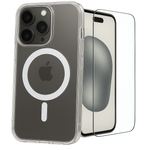 Etui do iPhone 15 Pro MagSafe + Szkło
