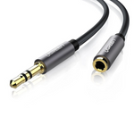 UGREEN AV118 Przedłużacz audio AUX jack 3,5 mm 5m (czarny)