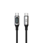 Forever kabel LCD USB-C - USB-C 1,0 m 100W czarny