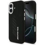 Etui AMG Silicone Oversize Rhombs MagSafe na iPhone 17 - czarne