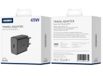 JELLICO ładowarka sieciowa EU45 GaN PD 45W 1xUSB-C Czarny