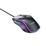 Yesido KB20 Przewodowa Myszka Gamingowa 2.4GHz, BLACK / CZARNY