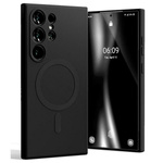 Mercury MagSafe Semi-Silicone Sam S24 Ultra G928 czarny/black