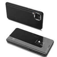 Clear View Case futerał etui z klapką Samsung Galaxy M33 5G czarny