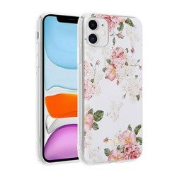 Crong Flower Case – Etui iPhone 11 (wzór 02)