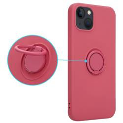 Etui Silicon Ring do Iphone X/XS jasno czerwony