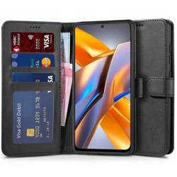 Etui XIAOMI POCO M5S / REDMI NOTE 10 / 10S Tech-Protect Wallet czarne