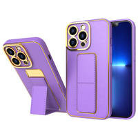 New Kickstand Case etui do iPhone 12 Pro z podstawką fioletowy