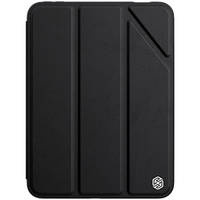Nillkin Bevel Leather Case etui do iPad mini 2021 pokrowiec z klapką smart sleep case czarny