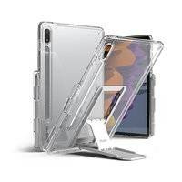 Ringke Fusion Combo Outstanding sztywne etui z żelową ramką do Samsung Galaxy Tab S7 11'' + samoprzylepna podstawka przezroczysty (FC475R39)