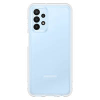 Samsung Soft Clear Cover wytrzymałe etui z żelową ramką i wzmocnionym tyłem Samsung Galaxy A23 przezroczysty (EF-QA235TTEGWW)