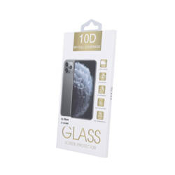 Szkło hartowane 10D do iPhone X / XS / 11 Pro czarna ramka