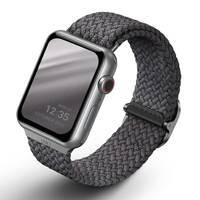 UNIQ pasek Aspen Apple Watch 44/42mm Braided szary/granite grey