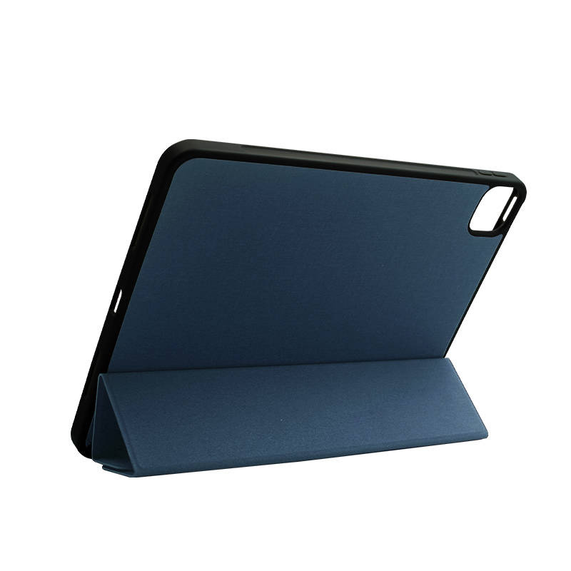 Crong FlexFolio – Etui iPad Pro 11 (2022-2021) / iPad Air 10.9” (5-4 gen.)  z funkcją Apple Pencil (niebieski) niebieski