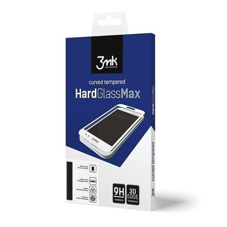 3MK HardGlass Max iPhone Xs Max black, FullScreen Glass