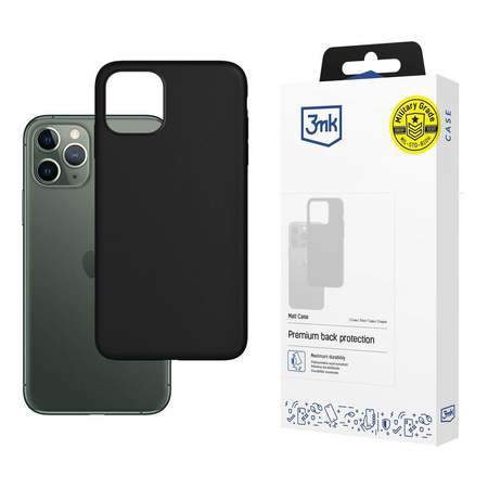 3MK Matt Case iPhone 12 Pro Max czarny/black