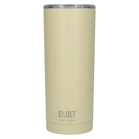 BUILT Vacuum Insulated Tumbler - Stalowy kubek termiczny z izolacją próżniową 0,6 l (Vanilla)
