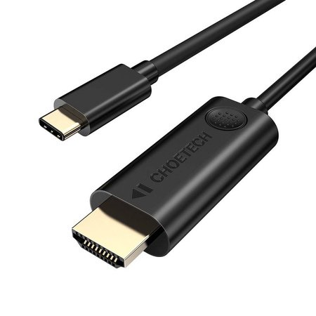 Choetech kabel przewód USB Typ C - HDMI 4K 30Hz 3m czarny (XCH-0030)